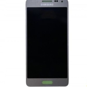 Дисплей Samsung G850F Galaxy Alpha с тачскрином, серебристый (Оригинал)-138_16w