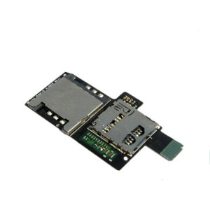 Для-HTC-Sensation-4-г-шлейф-Sim-Simcard-и-памяти-SD-карты-держатели-слот