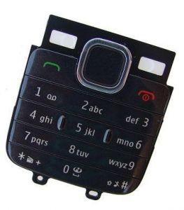 Клавиатура Nokia C1-01, C2-00 темно-серая, русская - 22  (20)_6