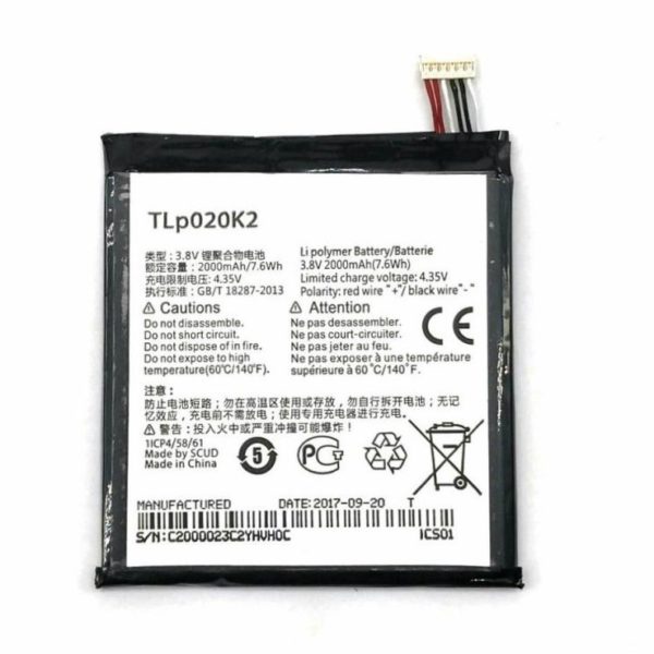 alcatel TLP020K2